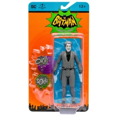 Afbeelding van DC Retro Action Figure Batman 66 The Joker (Black &amp; White TV Variant) 15 cm