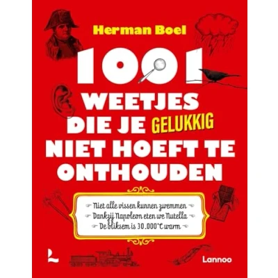 Afbeelding van 1001 weetjes die je gelukkig niet hoeft te onthouden
