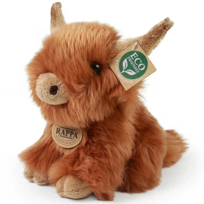 Afbeelding van Rappa knuffelkoe schotse hooglander 20 cm