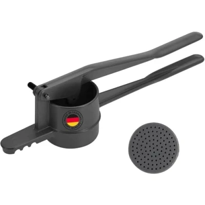 Afbeelding van Spätzle en aardappelpers Spätzlepress &quot;Special Dark Edition&quot;, lengte: 41 cm, met ronde poort, hoge speciale coating, aluminium, antraciet,