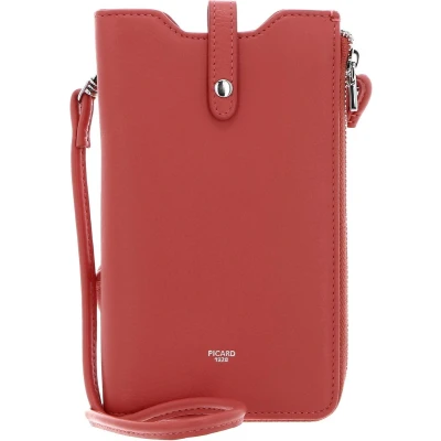 Afbeelding van PICARD Schoudertas mobiele telefoon Bingo Mobile Phone Pocket Melon Koraalrood