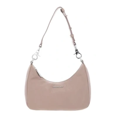 Afbeelding van Mandarina Duck Dames Mellow lederen heuptas, eenheidsmaat, Warm Taupe, Eén maat