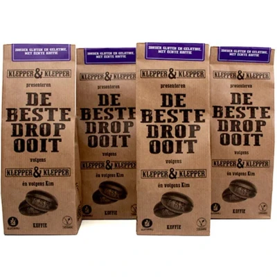 Afbeelding van Klepper &amp; De Beste Drop Ooit Koffie Zak (20x 200gr)