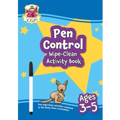 Afbeelding van New Pen Control Wipe Clean Activity Book for Ages 3 5 (with pen)