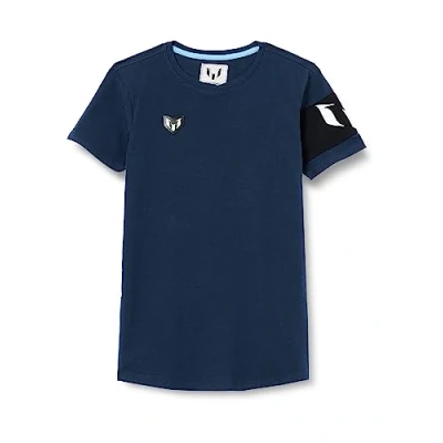 Afbeelding van Vingino jongens KBN3000 T Shirt C0997 Junin Dark Blue Maat 104