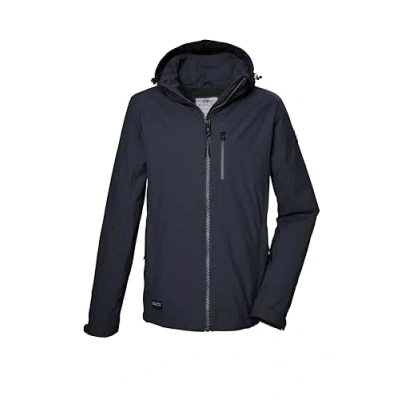 Afbeelding van G.I.G.A. DX heren Softshell jack/outdoorjack met afritsbare capuchon GS 82 MN SFTSHLL JCKT, dunkelnavy, L, 43117 000