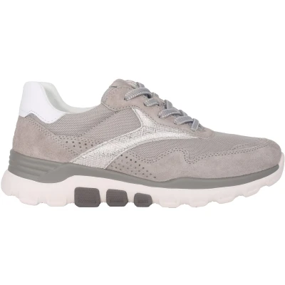Afbeelding van Gabor rollingsoft sensitive 86.986.40 dames rollende wandelsneaker grijs maat 39 (EU) 6 (UK)