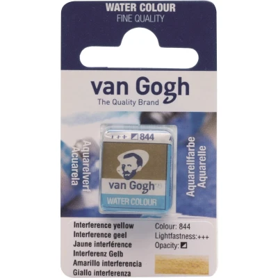 Afbeelding van Aquarelverf 844 Interference Geel van Gogh Napje