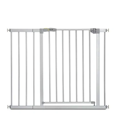 Afbeelding van Hauck Stop N Safe 2 incl. verlengstuk van 21 cm, hek voor deuren, veiligheidshek trappen, 96 101 cm