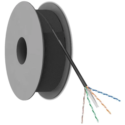 Afbeelding van Cat 6 U/UTP netwerkkabel per rol Allteq