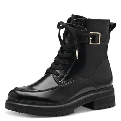 Afbeelding van Tamaris Dames enkellaarsjes 1 25261 41 normaal, zwart, 38 EU