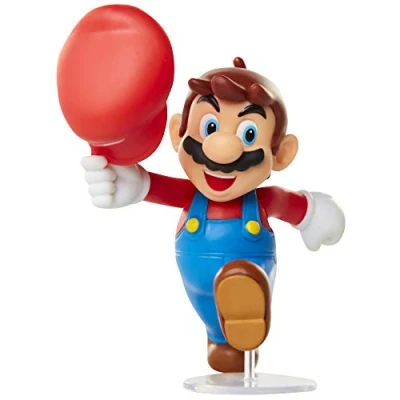 Afbeelding van Super Mario Mini Action Figure Holding Cappy