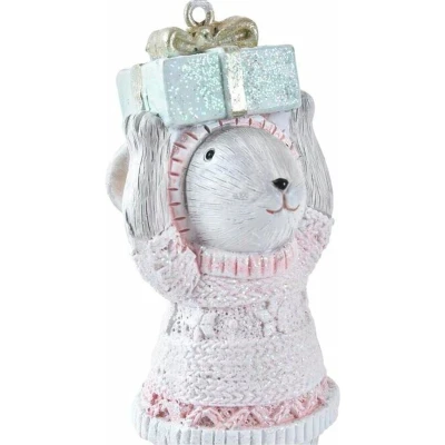 Afbeelding van Kerstversiering DKD Home Decor Hars (5 x 3 8,5 cm) (3) (3 Stuks)