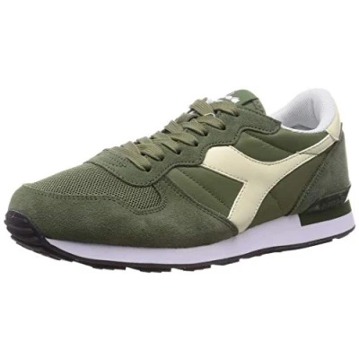 Afbeelding van Diadora Unisex Sneakers laag, Maat: 44.5, Olivine/whisper white Leer en textiel