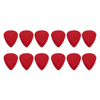 Afbeelding van D Grip plectrum/pick, 351 vorm, 0,73 mm, rood, 12 stuks