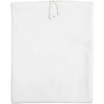 Afbeelding van Creotime tablethoes 22 x 27 cm katoen wit