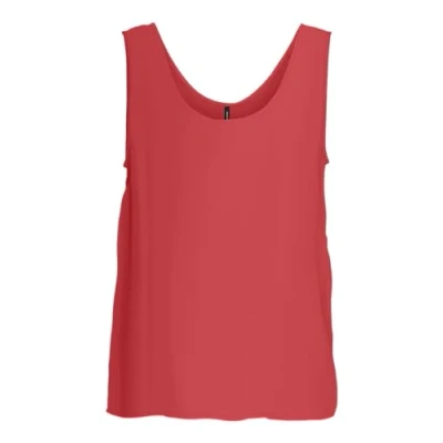 Afbeelding van VERO MODA VMMENNY Tank TOP WVN GA NOOS, cayenne, XS