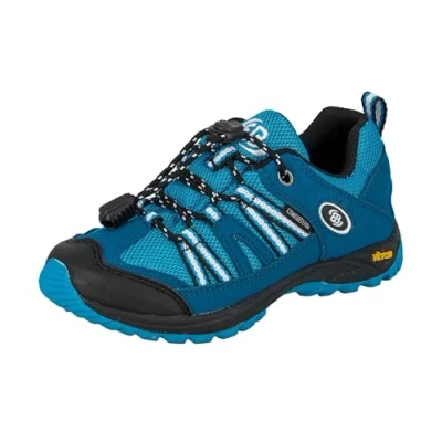 Afbeelding van Brütting OHIO LOW Uniseks, kinderen Halfhoge trekking &amp; wandelschoenen, Blauw/wit, 41 EU