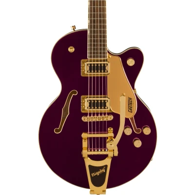 Afbeelding van Gretsch G5655TG Electromatic Center Block Jr. Single Cut Amethyst IL semi akoestische gitaar