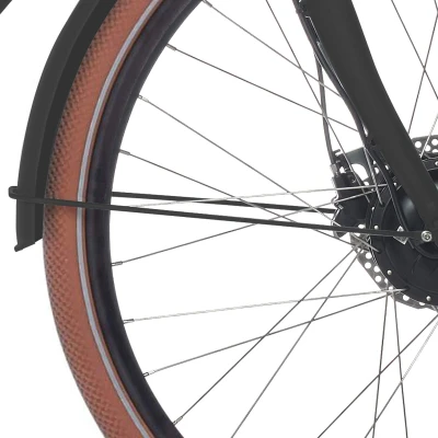 Afbeelding van Cortina Spatbordstang 28 Foss arrant black matt