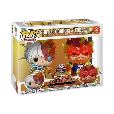 Afbeelding van Funko Pop! My Hero Academia Endeavour &amp; Todoroki 2 Pack Special Edition Exclusive