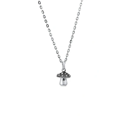 Afbeelding van Kuzzoi PILZ GLÜCKSYMBOL Ketting, Heren, Maat: 55, Silber