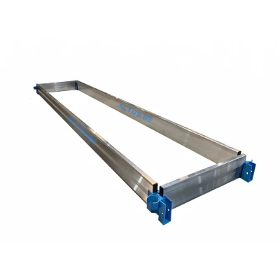Afbeelding van ASC Kantplankset 75x400 alu compleet incl. houders