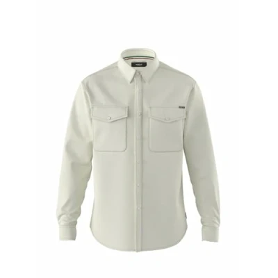 Afbeelding van Replay Herren Overhemd regular fit Wit M Volwassenen