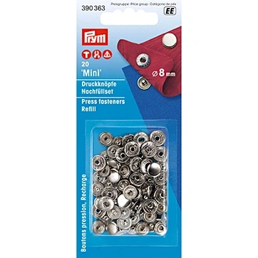 Afbeelding van Prym Mini Navulling 8mm Knopen