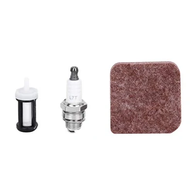 Afbeelding van Heggentrimmer brandstoffilter, bougie + brandstoffilter luchtfilter voor FC55 FS38 FS45 FS46 FS55 HS45 KM55 HL45 String Trimmer Borstelsnijder 4140 124 2800 Tune Up Kit