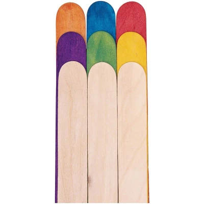 Afbeelding van Colorations Houten Knutselstokjes, 500st.