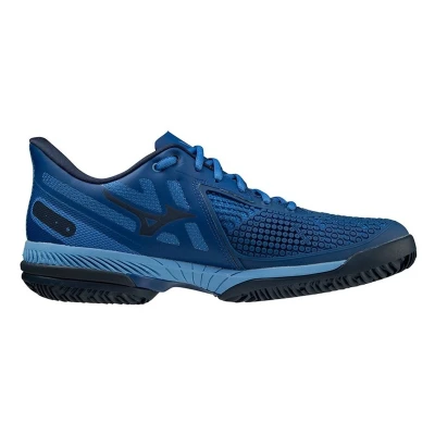 Afbeelding van Mizuno Wave Exceed Tour 5 CC Blue/White Schoenen Herenschoenen 44 1/2