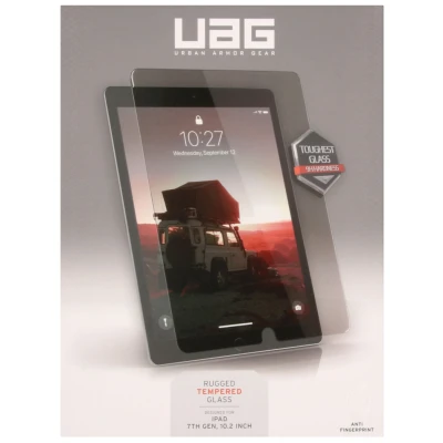 Afbeelding van Screenprotector Apple iPad 9 (2021) 10.2 inch: UAG Rugged Tempered Glass tablet