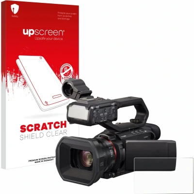 Afbeelding van upscreen Screenprotector voor Panasonic HC X2000 Folie Beschermfolie transparant