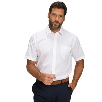 Afbeelding van JP1880 Overhemd, Heren, Maat: 7XL, Schneeweiß