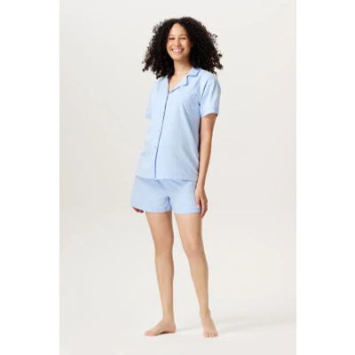 Afbeelding van Noppies Pyjamabroek, Dames, Maat: XS, Light sky