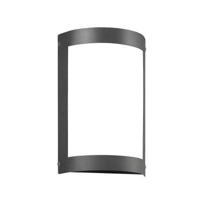 Afbeelding van CMD LED wandlamp Aqua Marco, roestvrij staal, antraciet, sensor