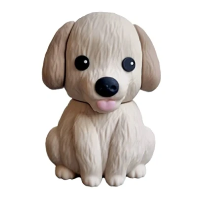 Afbeelding van USB Stick schattige Hond Puppy Huisdier 32 GB Flash Drive Memory Data Opslag Beige