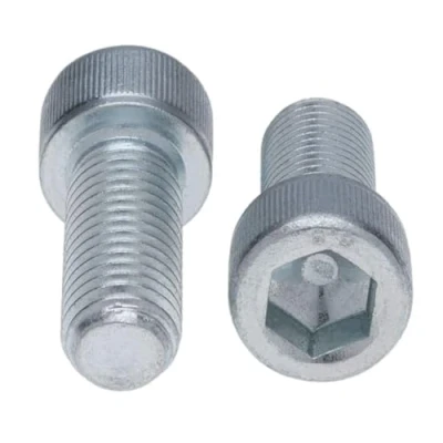 Afbeelding van Binnenzeskantschroeven M6x10 8.8 (Pack van 25) Verzinkt Zeskant Inbusbouten Schroefdraad Bevestigingsmiddelen Cilindrische Zware Gecertificeerd Standaard DIN912 (6mm x 10mm)