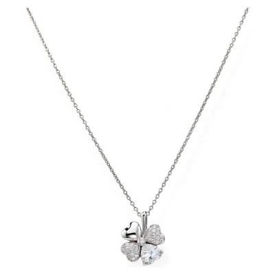 Afbeelding van Amen Dames Ketting 925 sterling zilveren 27 Zirconia One Size 88423801