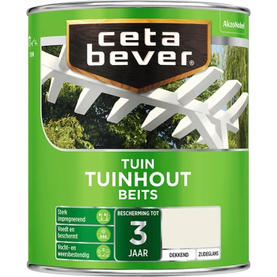 Afbeelding van CetaBever Tuinhout Beits Dekkend 1 liter Mengbaar