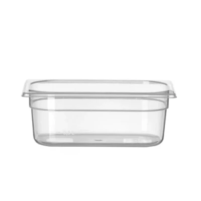 Afbeelding van HENDI Gastronorm Bak 1/4 PP Transparant 2.8 L 265x162x(H)100 mm