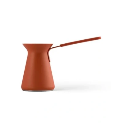 Afbeelding van Moderne Turkse koffiepot OTTO, 550 ml, roestvrij staal Brick werkt voor alle soorten fornuizen