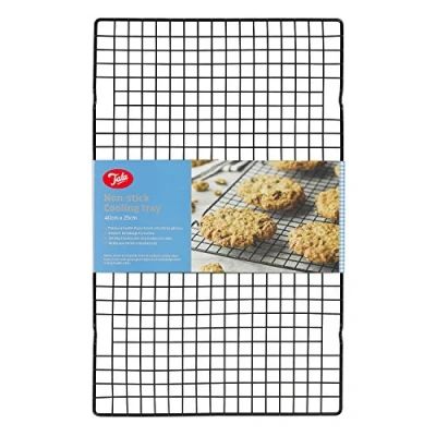 Afbeelding van Tala 1A2165 groot koelrek voor brood, 40 x 25 cm, zwart