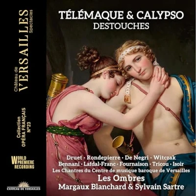 Afbeelding van Les Ombres, Margaux Blanchard, Sylvain Sartre Destouches: Télémaque &amp; Calypso (2 CD)