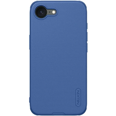 Afbeelding van Nillkin Super Frosted Shield Hoesje Geschikt voor Apple iPhone 16e Back Cover Blauw