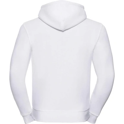 Afbeelding van Russell Heren Authentieke Sweatshirt Met Volledige Ritssluiting / Hoodie (Wit) Maat L