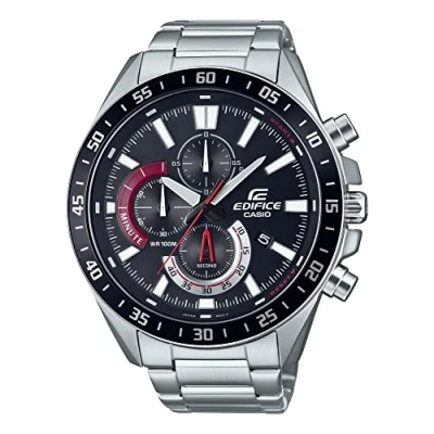 Afbeelding van Casio Edifice EFV 620D 1A4VUEF Herenhorloge 51 mm Zilverkleurig