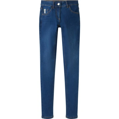 Afbeelding van TOM Tailor Lissie Jeans Skinny Fit voor kinderen, Maat: 158, Clean raw blue denim