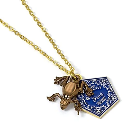 Afbeelding van The Carat Shop Officiële Harry Potter Chocolade Kikker Ketting